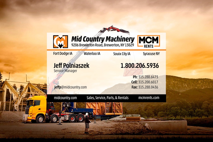 Mcm Rents Transparent Businesscard