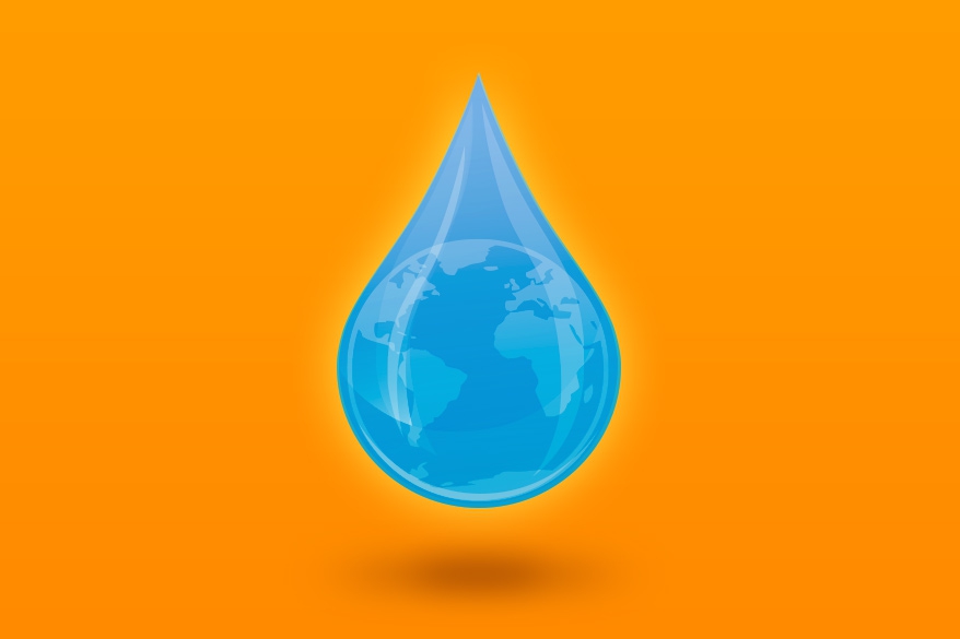 Water Drop Illustration